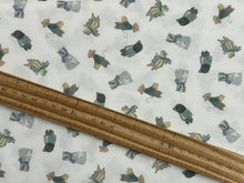 dear stella woodland wind in the willow willows critters animals whisper cream cotton fabric shack malmesbury