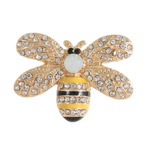 diamante bee button shank fabric shack malmesbury G451930_60