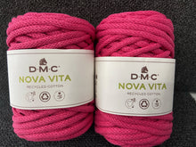 dmc nova vita 12 recycled cotton yarn wool fuchsia pink 43 fabric shack malmesbury