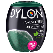 dylon all in 1 fabric dye deep forest green machine pod 2204718 fabric shack malmesbury