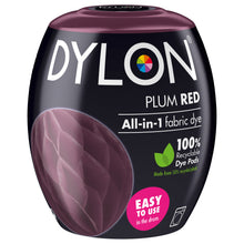 dylon all in 1 fabric dye plum red 51 machine pod 2204553 fabric shack malmesbury