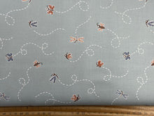 elena amo chirp moda butterflies sky blue cotton quilt fq  fabric shack malmesbury