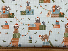 elena amo moda purrfect xmas cat and mouse gifts light blue fabric shack malmesbury
