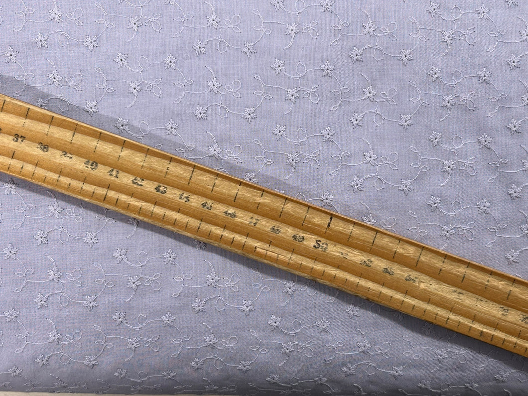 embroidered cotton voile lilac scalloped edge fabric shack malmesbury