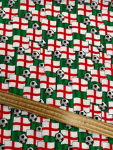 england football flag ball st george flag soccer world cup polycotton fabric shack malmesbury