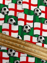 england football flag ball st george flag soccer world cup polycotton fabric shack malmesbury