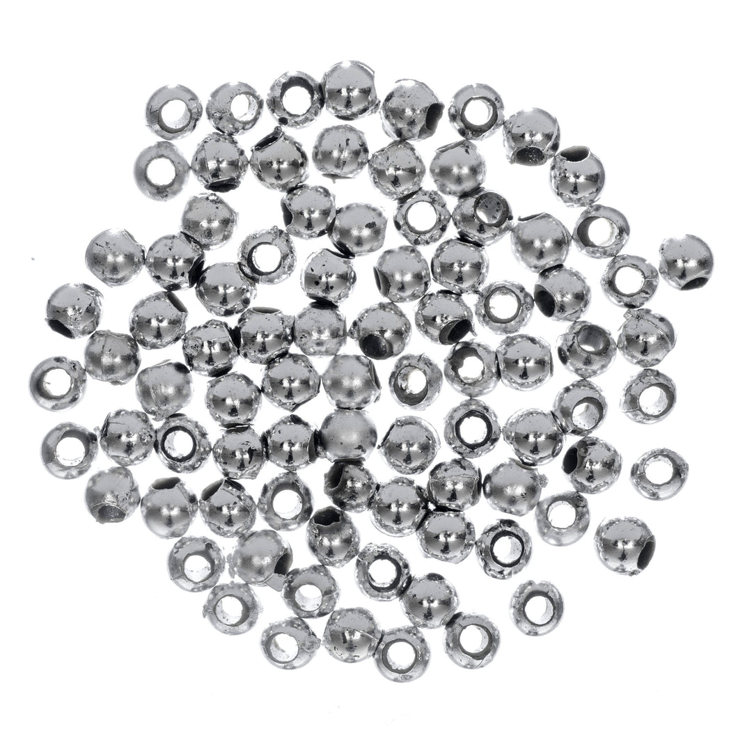extra value plated beads 3mm silver 9310_01 trimits fabric shack malmesbury