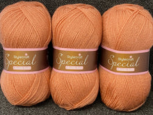 fabric shack knitting crochet knit wool yarn stylecraft special dk double knit vintage peach 1836