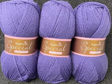 fabric shack knitting crochet knit wool yarn stylecraft special dk double knit violet 1277