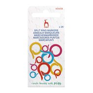 fabric shack knitting crochet knit yarn wool pony split ring stitch markers