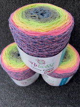 fabric shack knitting knit crochet wool yarn james c brett retwisst retwist chainy cotton cake 250g rcc007 kiwi