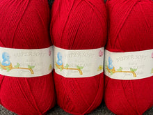 fabric shack knitting knit knitting crochet wool yarn james c brett baby babies cupid red bb14