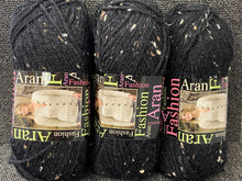 fashion aran wool yarn king cole black nepp orkney 1632 fabric shack malmesbury knit knitting crochet
