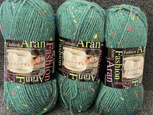 fashion aran wool yarn king cole green nepp coll 3452 fabric shack malmesbury knit knitting crochet