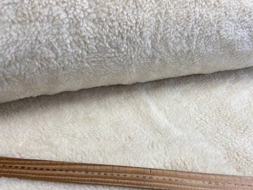 faux fur sheep sherpa cream wool fabric shack malmesbury