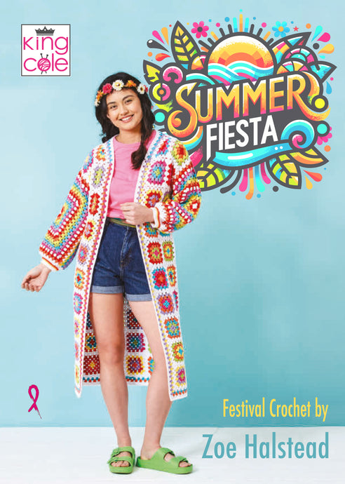 fiesta king cole festival crochet book cardigan jacket granny squares square fabric shack malmesbury 4