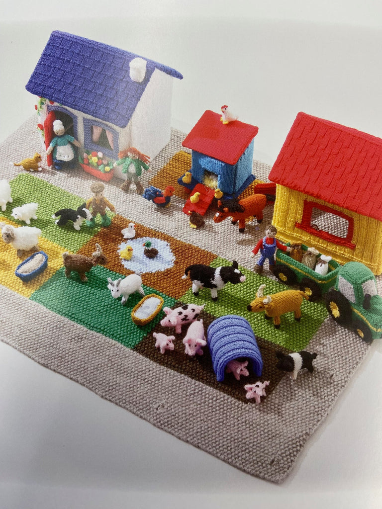 King Cole Foldaway Farmyard Friends Knitting Pattern Book 1 by Carol C ...