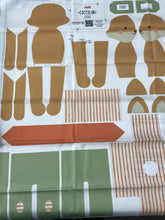 foxy fox toy doll panel kit sewing cotton fabric shack malmesbury
