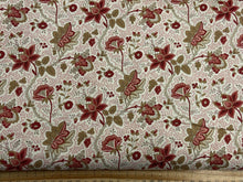 french general moda chateau de chantilly floral flowers Medium Floral Flowers Pearl Cream 44 16 cotton fabric shack malmesbury