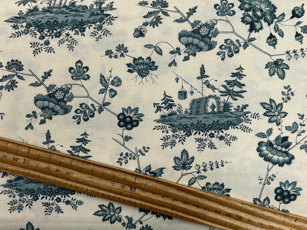 french general moda fleur de paris fabric shack malmesbury pagoda pearl french blue 9213 