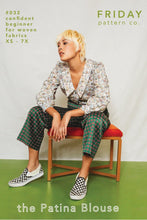 friday pattern company patina blouse dressing making sewing pattern fabric shack malmesbury