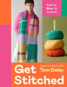 get stitched tom daley beginners knittin book fabric shack malmesbury 9780008657000