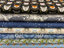 gingiber moda woodland wonder butterfly owl fox bear star moon cotton fabric shack malmesbury