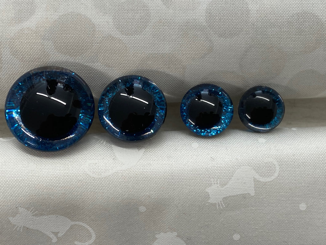 glitter eyes various sizes blue safety making doll amigurumi king cole fabric shack malmesbury