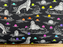 graywork tula pink carbon grey seal the deal spots stripes multi wolf seal puffin disco poms grey shadow fabric shack malmesbury 