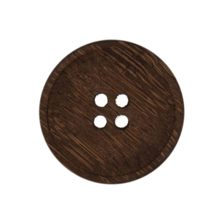groves bamboo button wooden four hole 20mm eco conscious brown G466520_29