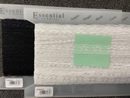 groves essential trimmings lace stretch 24mm black white fabric shack malmesbury