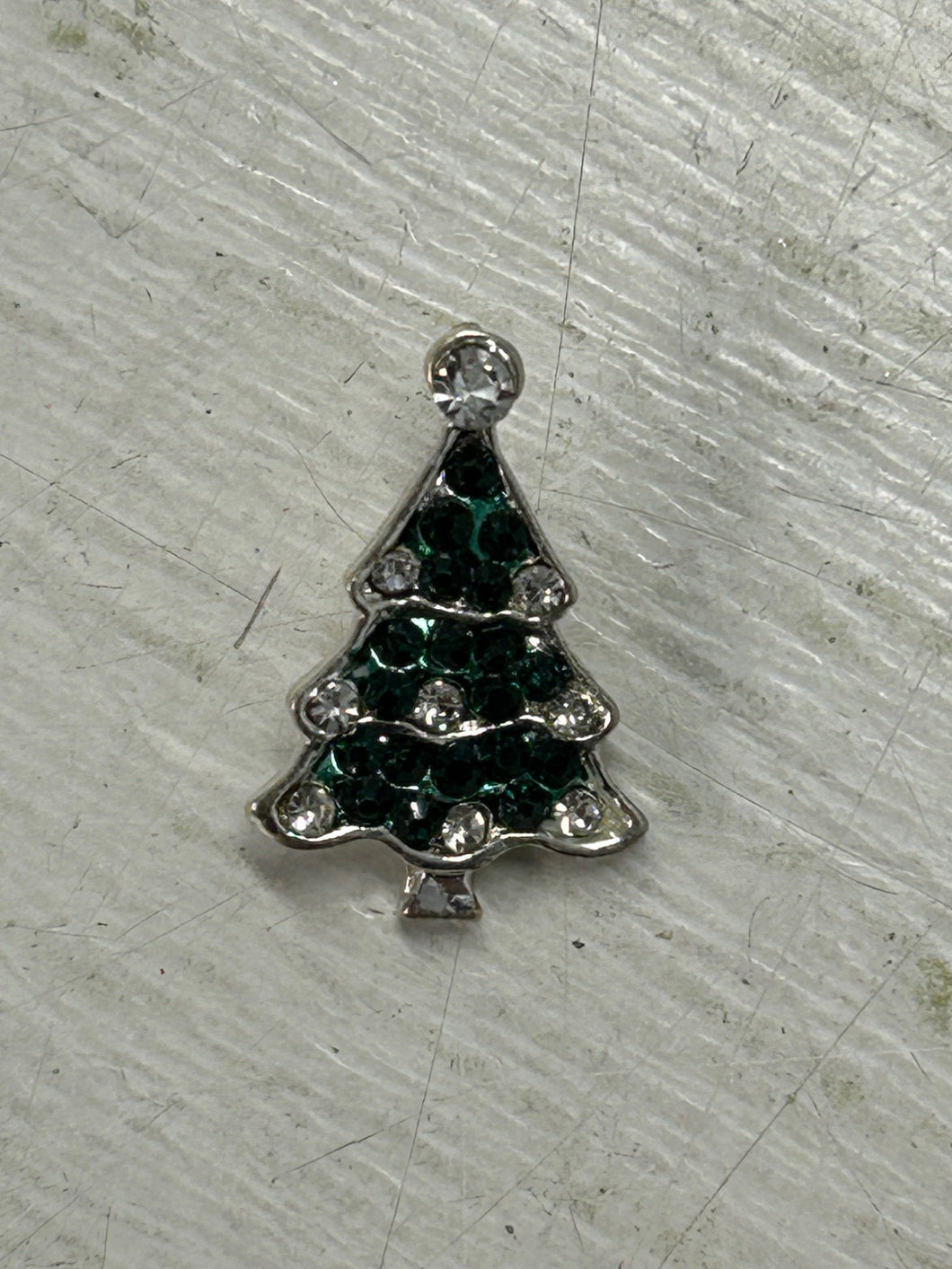 groves seasonal button gem christmas tree green shank 20mm fabric shack malmesbury