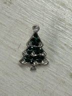 groves seasonal button gem christmas tree green shank 20mm fabric shack malmesbury