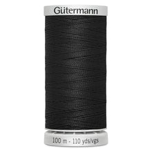 gutermann extra strong upholstery thread black fabric shack malmesbury 2T100E_blk