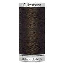 gutermann extra strong upholstery thread brown 406 fabric shack malmesbury 2T100E_406
