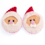 habico christmas crafts santa father christmas felt face decorations card making fabric shack malmesbury hf138