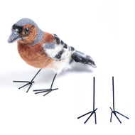 habico signature collection needle felt accessories bird birds feet wire black 5cm 2cm pair fabric shack malmesbury