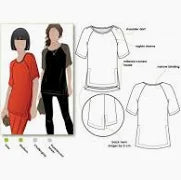 hantex style arc sewing pattern dressmaking meg raglan tee fabric shack malmesbury 