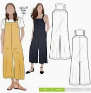 hantex style arc sewing pattern dressmaking mildred jumpsuit fabric shack malmesbury 