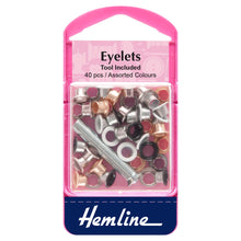hemline eyelets with tool 5.5mm assorted fabric shack malmesbury H435