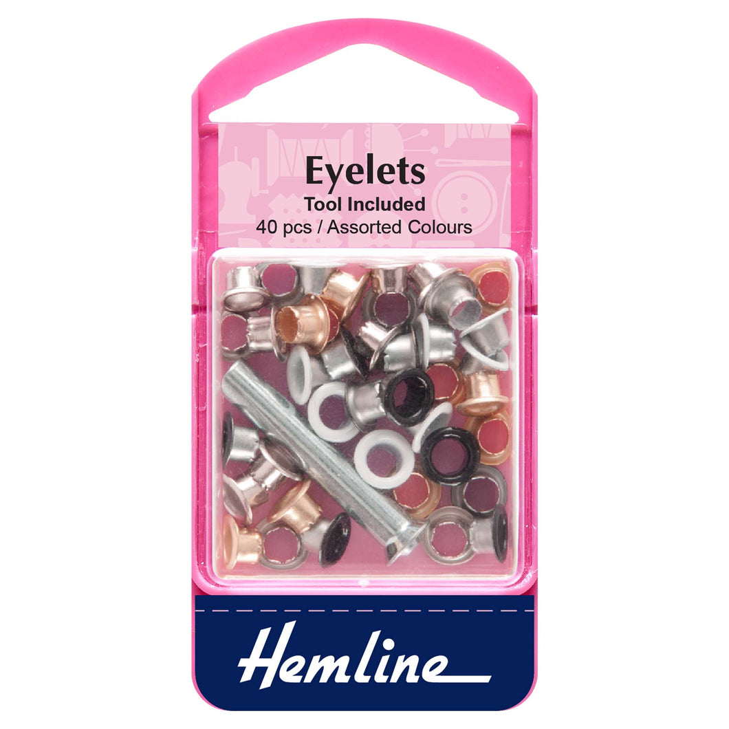 hemline eyelets with tool 5.5mm assorted fabric shack malmesbury H435