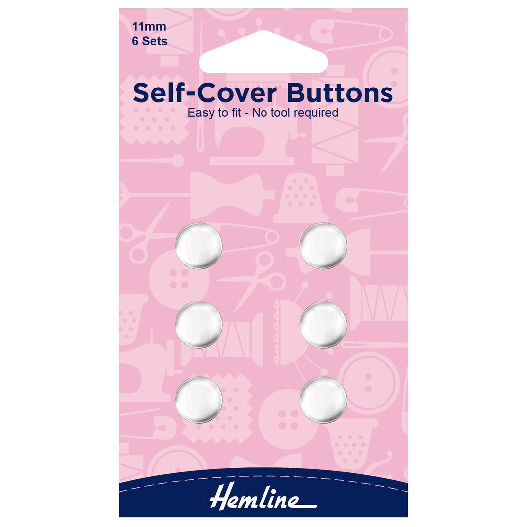hemline self cover buttons metal top 11mm fabric shack malmesbury H473_11