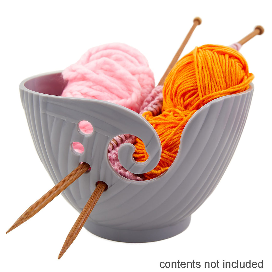 hemline knitting yarn wool bowl plastic grey fabric shack malmesbury