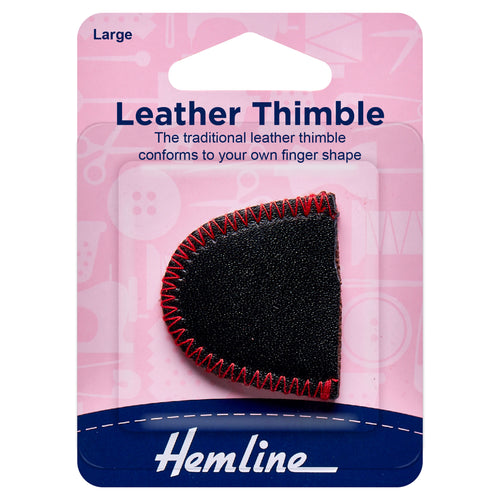 hemline leather thimble large traditional moulds to shape fabric shack malmesbury H224_L