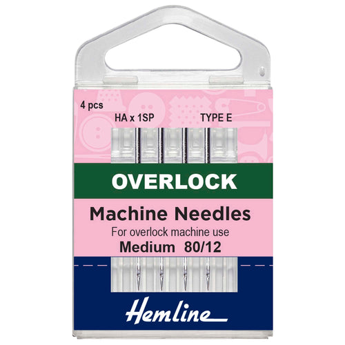 hemline overlocker serger sewing machine needles 80 12HA x 1SP fabric shack malmesbury HH107_E