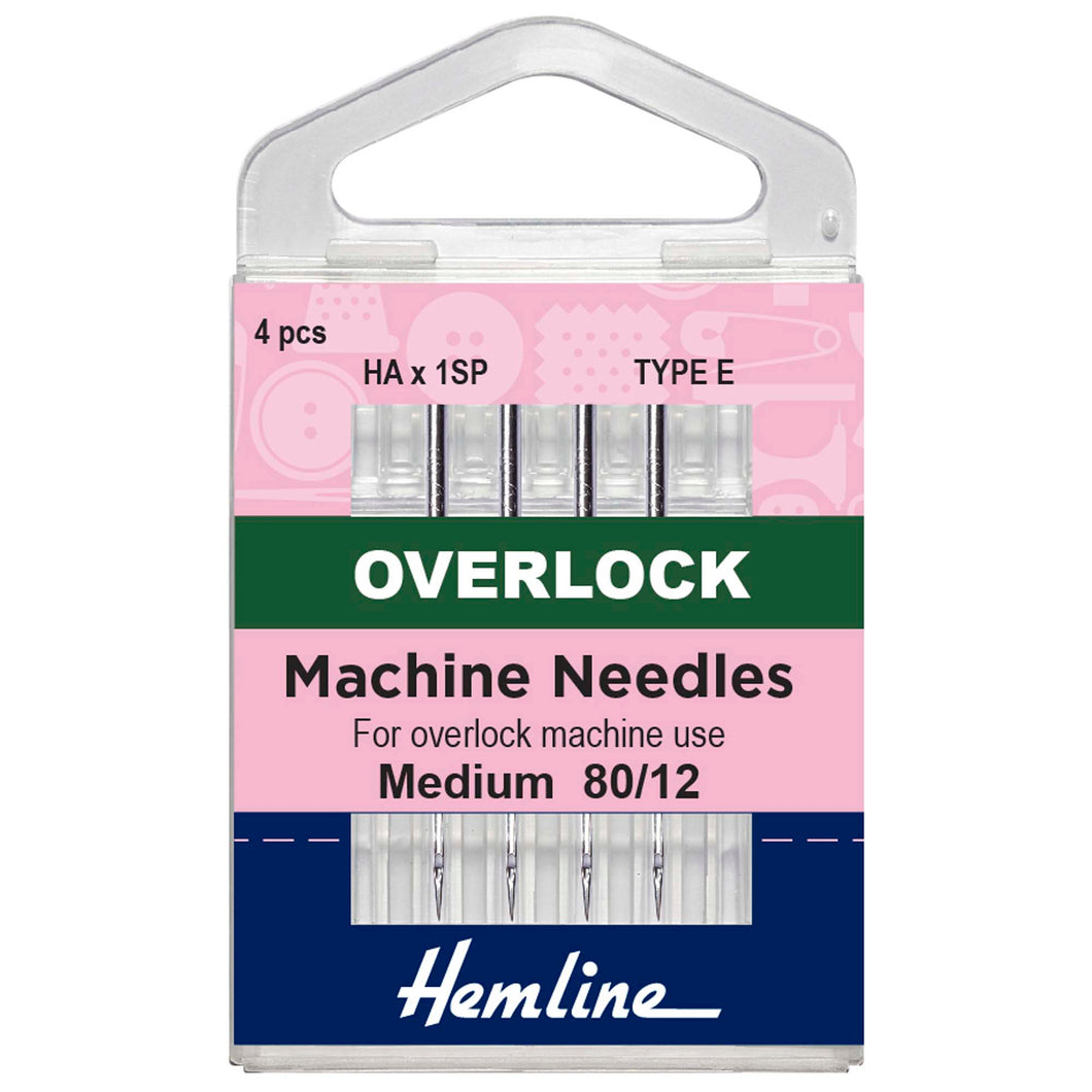 hemline overlocker serger sewing machine needles 80 12HA x 1SP fabric shack malmesbury HH107_E