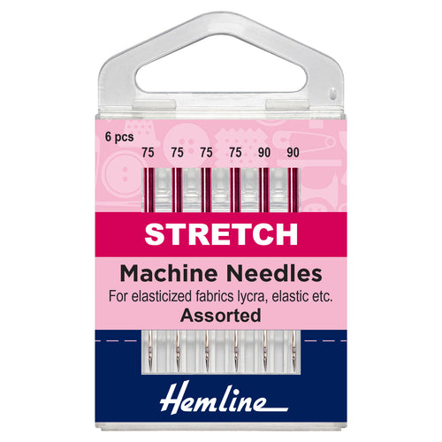 hemline sewing machine needles jersey lycra elastic four way stretch mixed fabric shack malmesbury