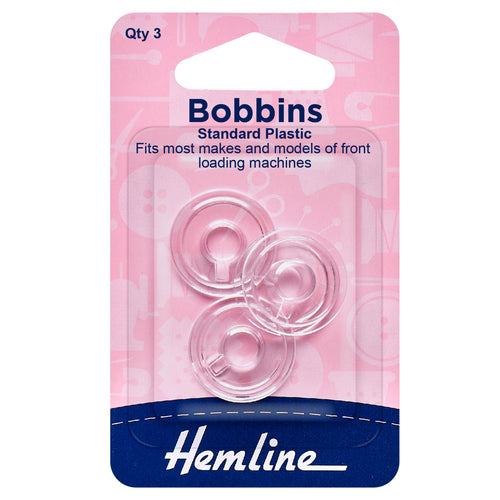 hemline standard plastic front loading bobbin bobbins fabric shack malmesbury H120_13