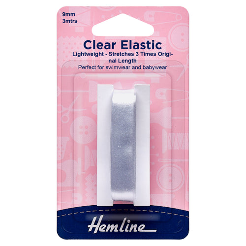 hemline swimwear clear elastic 9mm fabric shack malmesbury H686_90