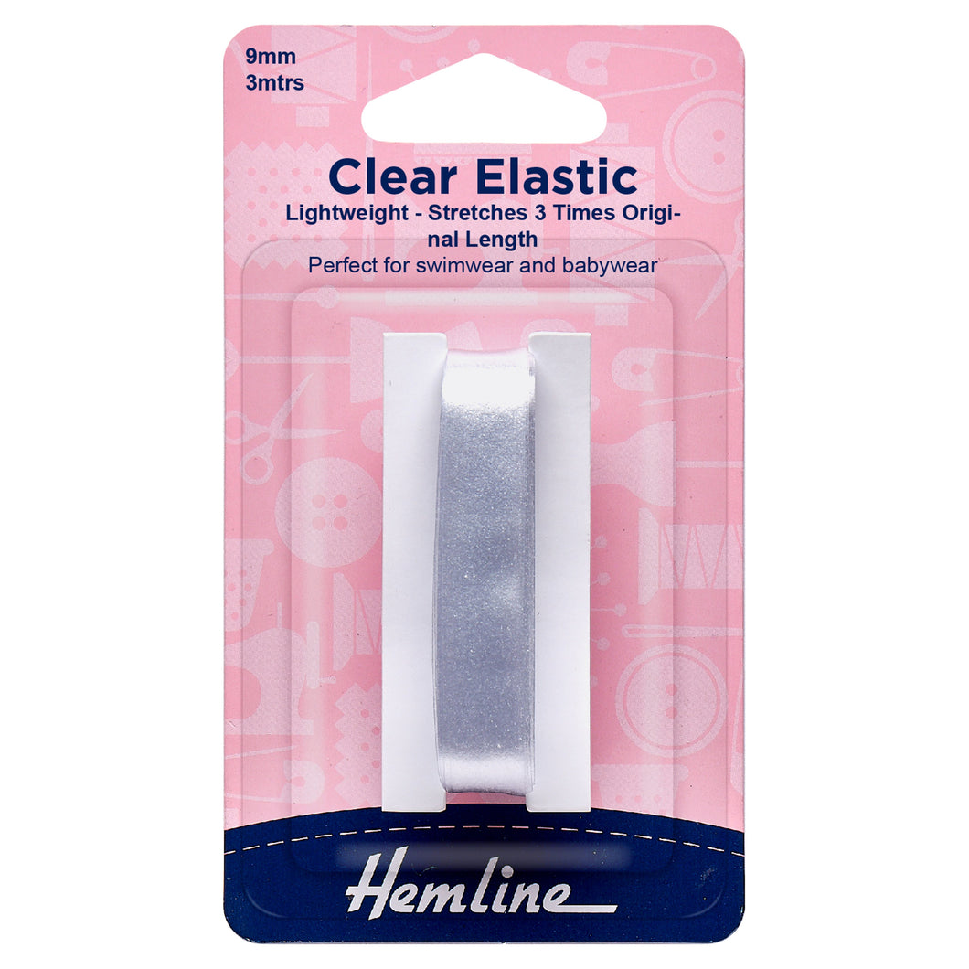 hemline swimwear clear elastic 9mm fabric shack malmesbury H686_90
